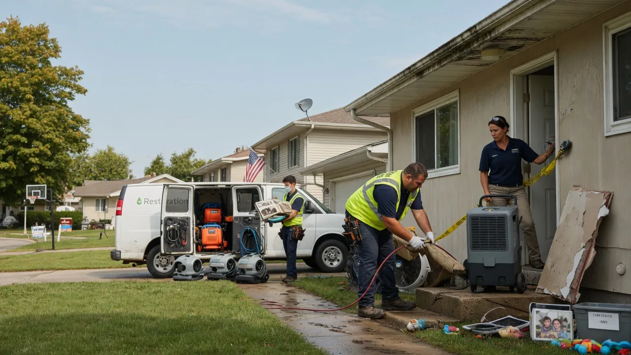 Water Damage Restoration in Lawrence Township, NJ near me